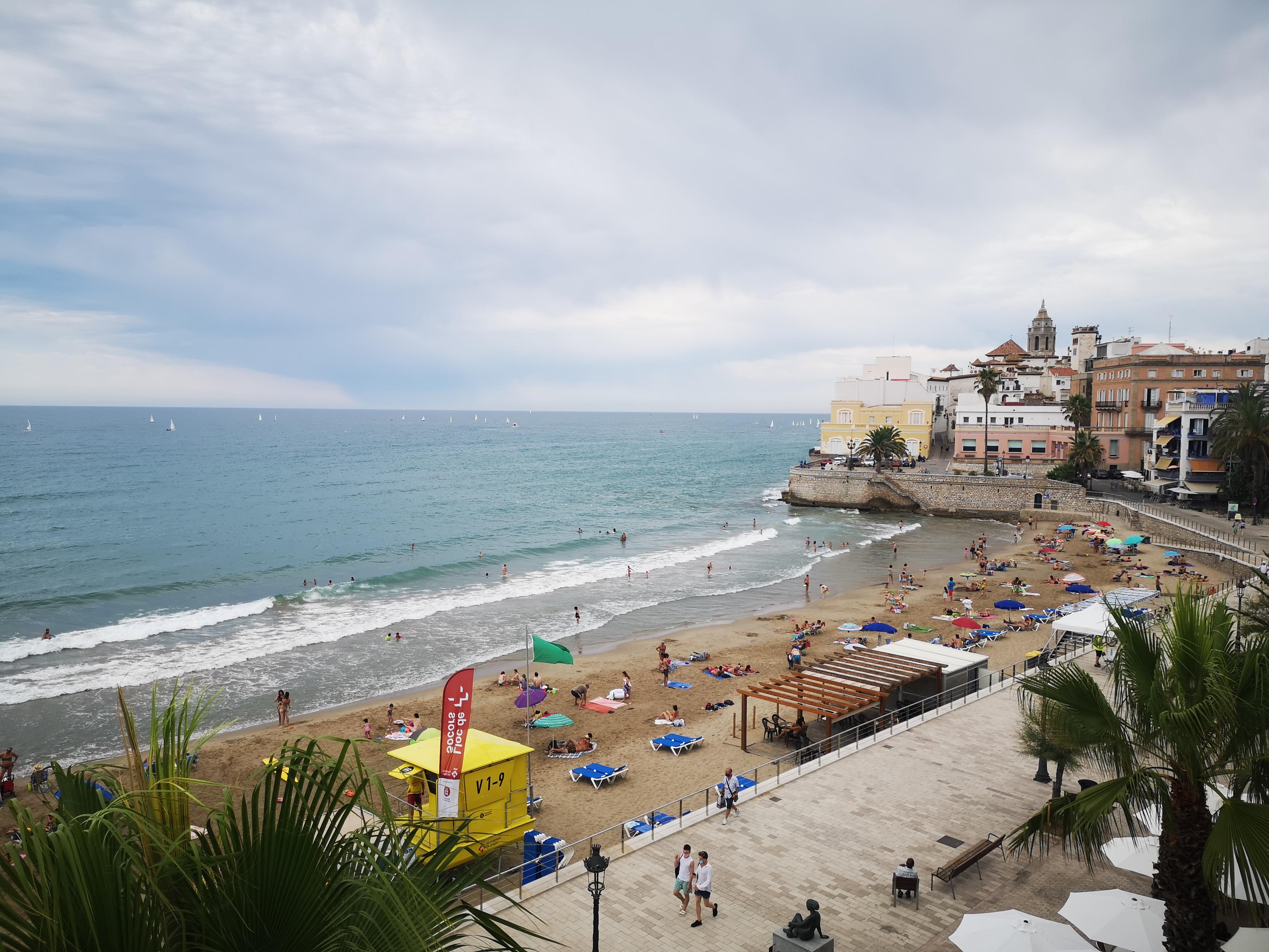 Hotel URH Sitges Playa Exterior foto