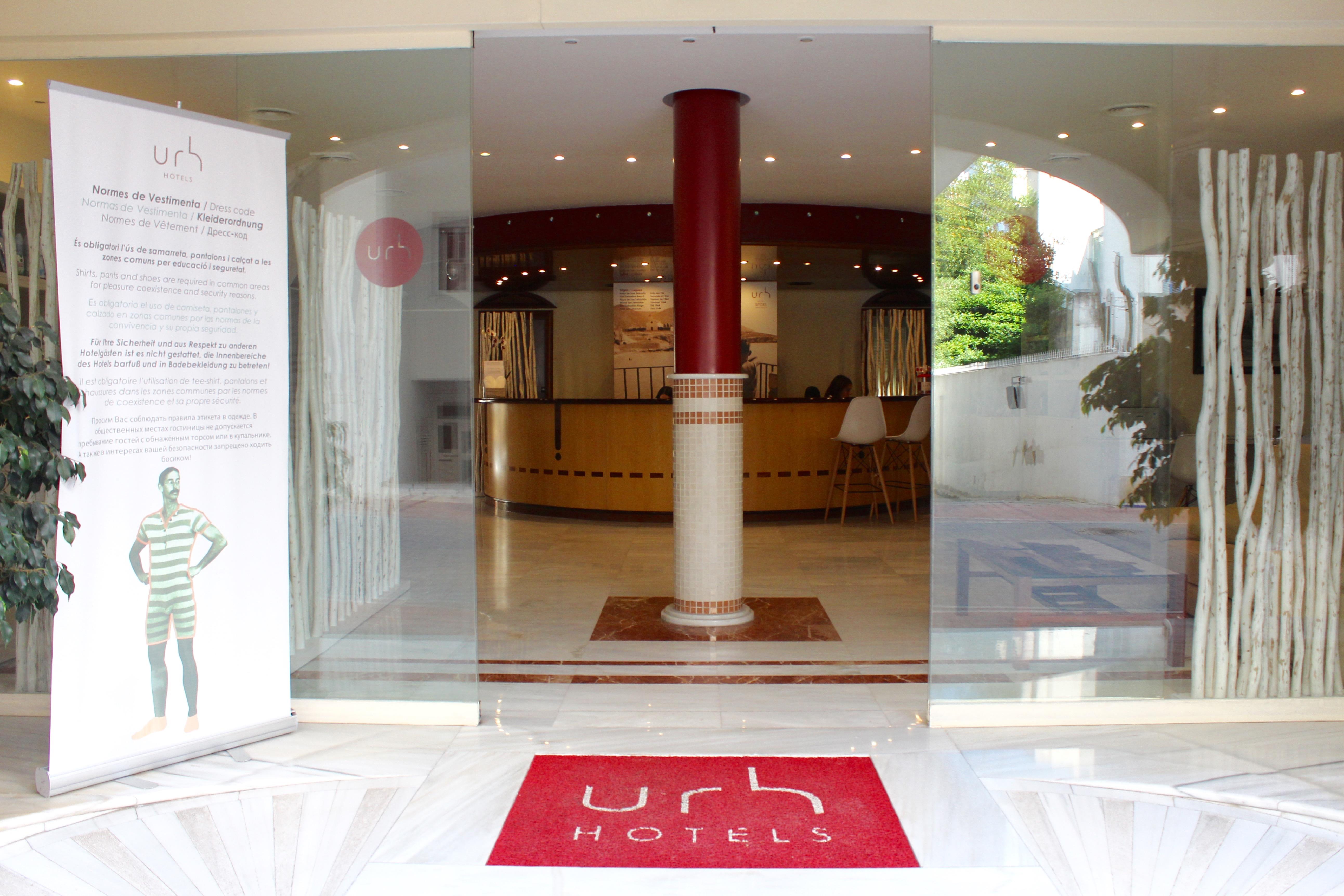 Hotel URH Sitges Playa Exterior foto